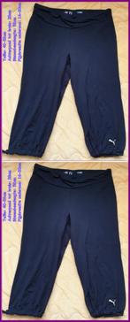 PUMA antraciet/zwarte capri sportbroek maat L_40 zgan, Maat 38/40 (M), Puma, Zwart, Ophalen of Verzenden