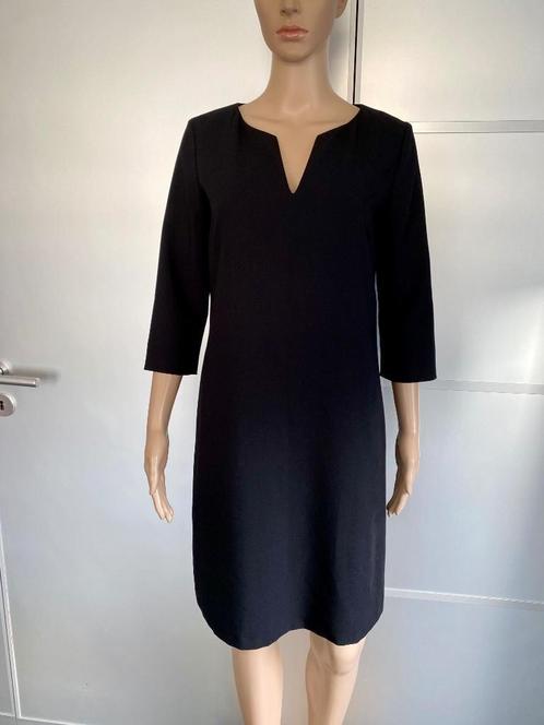 H24 Esprit maat 36=S jurk jurkje zwart, Kleding | Dames, Jurken, Zo goed als nieuw, Maat 36 (S), Zwart, Knielengte, Ophalen of Verzenden