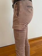 Mason's, pantalon slim fit met fantasie aan zakken, Kleding | Dames, Ophalen of Verzenden, Zo goed als nieuw, Mason's, Roze