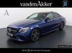 Mercedes-Benz C-Klasse 180 AMG 180 AMG // Panoramadak // Mul, Auto's, Mercedes-Benz, 12 maanden, Zwart, Blauw, Bedrijf
