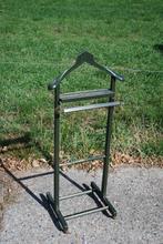 Vintage houten dressboy, Ophalen, Gebruikt, Nvt, Met wielen