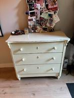 Prachtige vintage ladekast / commode, Huis en Inrichting, Kasten | Ladekasten, Gebruikt, 3 of 4 laden, Minder dan 100 cm, 25 tot 50 cm