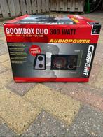 Boomboxen duo 300 watt - nieuw in doos, Verzenden, Nieuw
