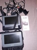 DVD Schermen voor in de Auto - Salora DVP7048TWIN, Gebruikt, Draagbaar, Ophalen of Verzenden, Overige merken