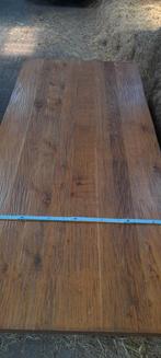 Massief Eiken Tafel blad - 80x170x5cm, Gebruikt, Rustiek, Eikenhout, Rechthoekig