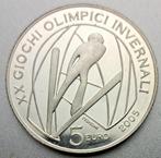 Italië, 5 Euro 2005 - zilver Proof, Zilver, Ophalen of Verzenden, 5 euro, Italië