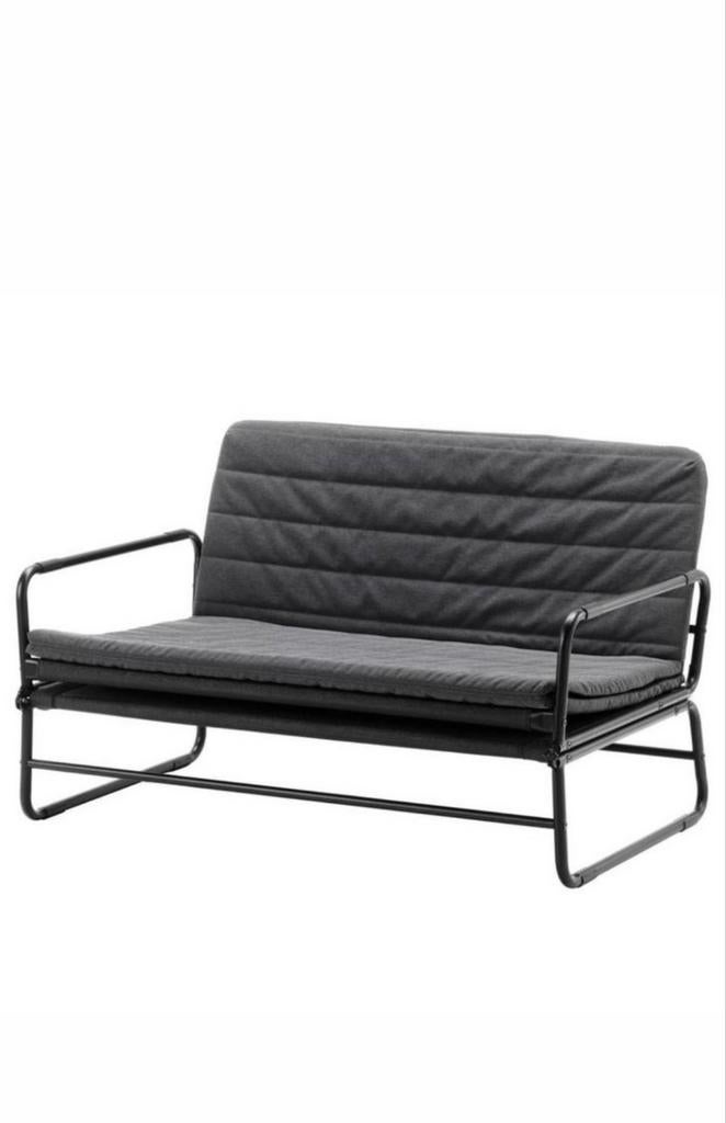 Slaapbankje Ikea, Ophalen of Verzenden, Zo goed als nieuw, Tweepersoons, 140 cm