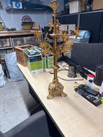 Gouden Kandelaar met Vijf Armen, Antiek en Kunst, Ophalen of Verzenden, Goud