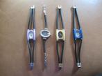 HORLOGE Dames Design nieuw met kunststof band zie beschr., Overige merken, Polshorloge, Overige materialen, Nieuw