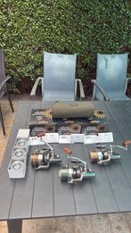 ***3 Daiwa Tournament 5500 Entoh inc Reserve Spoelen***, Ophalen of Verzenden, Gebruikt, Molen