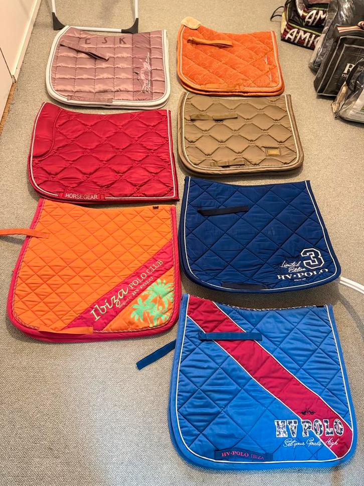Zadeldekje dressuur HV-Polo, Eskadron,Anky,Equestrian, Dieren en Toebehoren, Paarden en Pony's | Dekens en Dekjes, Zo goed als nieuw