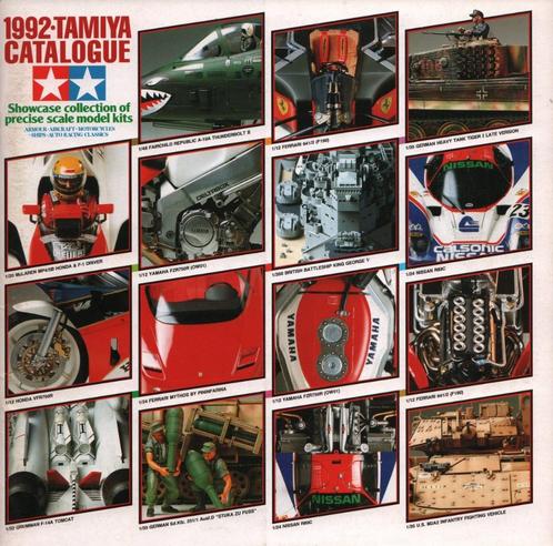 Tamiya catalogue 1992, Hobby en Vrije tijd, Modelbouw | Auto's en Voertuigen, Nieuw, Auto, Groter dan 1:32, Tamiya, Verzenden