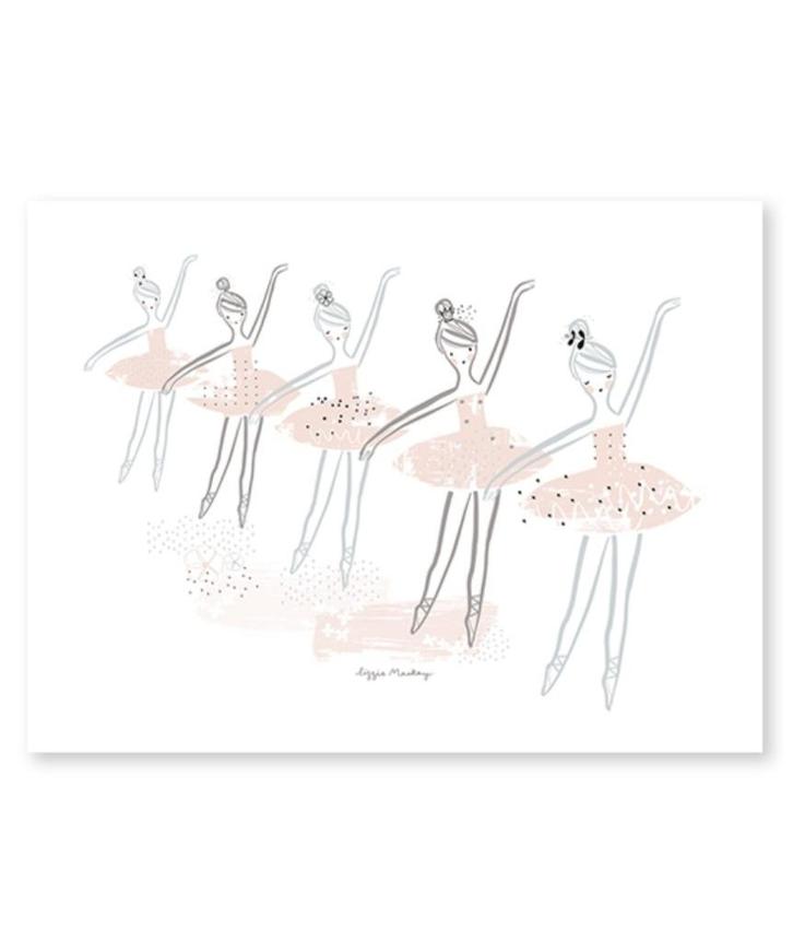 Kinderposter Ballet Danseressen Lilipinso, Kinderen en Baby's, Kinderkamer | Inrichting en Decoratie, Nieuw, Wanddecoratie, Ophalen of Verzenden
