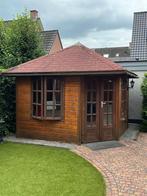 Tuinhuisje / blokhut 3 x 3 meter, Tuin en Terras, Tuinhuizen, Ophalen, 3 ramen of meer, 250 tot 500 cm, Blokhut