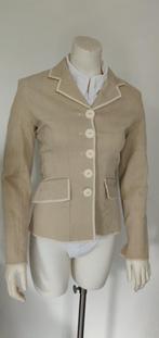 PUCK & HANS beige colbert-jasje-blazer maat 38, Maat 38/40 (M), Verzenden, Beige, Zo goed als nieuw