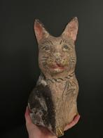 Victoriaanse kat spaarpot aardewerk, Antiek en Kunst, Ophalen of Verzenden