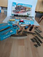 vintage Märklin startset met extra locje wagens wissel rails, Hobby en Vrije tijd, Wisselstroom, Gebruikt, Rails, Ophalen of Verzenden