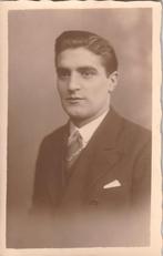 fotokaart  -  man, Ophalen of Verzenden, Voor 1940