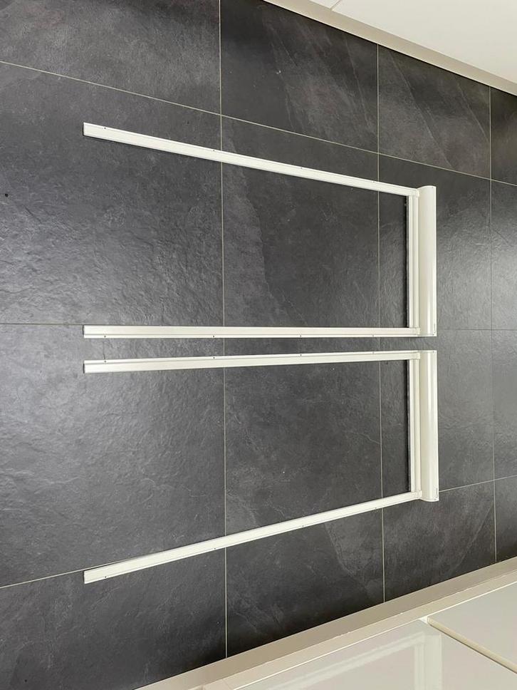 2x Hamstra rolhorren tbv raam, Doe-het-zelf en Verbouw, Deuren en Horren, Gebruikt, Hordeur, Minder dan 200 cm, Minder dan 80 cm