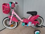 meisjes fiets 14 inch met zijwieltjes, Ophalen, Gebruikt, Minder dan 16 inch, Zijwieltjes