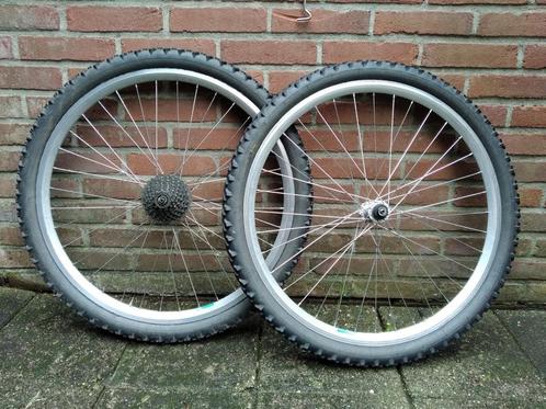 26 inch/559 mm Wielset. Sachs/SRAM, DT, Rigida 36-Spaaks, Fietsen en Brommers, Fietsonderdelen, Gebruikt, Mountainbike, Wiel, Ophalen of Verzenden