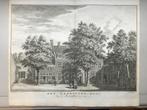 Amsterdam, Jodenbreestraat, Leprozenhuis, 1760, Antiek en Kunst, Kunst | Etsen en Gravures, Verzenden