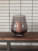 Rookglas vaas of windlicht van Lifestyle Home Collection, Ophalen, Overige kleuren, Minder dan 50 cm, Glas
