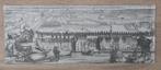 24 / D'Oostindische Werf tot Middelburg Zeeland Gravure 1696, Antiek en Kunst, Ophalen of Verzenden