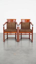2x Art Deco bijzetstoel van Schuitema uit de Decoforma serie, Huis en Inrichting, Fauteuils, Ophalen, Hout, Gebruikt, .