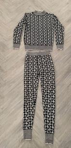 Mooie WARME zwart/ witte Huispak maat M!, Kleding | Dames, Huispakken, Verzenden, Zo goed als nieuw, Maat 38/40 (M), Overige kleuren