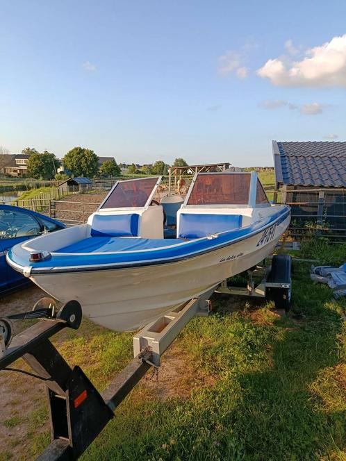 Glastron v164, 100 pk mercury, incl. Trailer, Watersport en Boten, Accessoires en Onderhoud, Zo goed als nieuw, Motor en Techniek