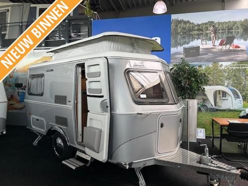 Eriba Touring 420 2500,- korting, Caravans en Kamperen, Caravans, Bedrijf, tot en met 2, 750 - 1000 kg, Standaardzit, Eriba, 2 aparte bedden