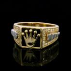 Prachtige 14 krt gouden ring, 20 of groter, Heer, Nieuw, Ophalen of Verzenden