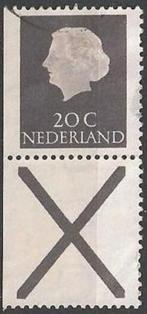 Postzegelboekje kombinatie No. C 37 O. ADV. no.23 B., Verzenden, Na 1940, Gestempeld