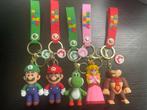 Super Mario Sleutelhanger Mario - Princes Peach - DK - Luigi, Nieuw, Knuffel of Figuurtje, Ophalen of Verzenden