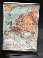 Antieke linnen landkaarten - 3 stuks, Landkaart, 1800 tot 2000, Wereld, Ophalen