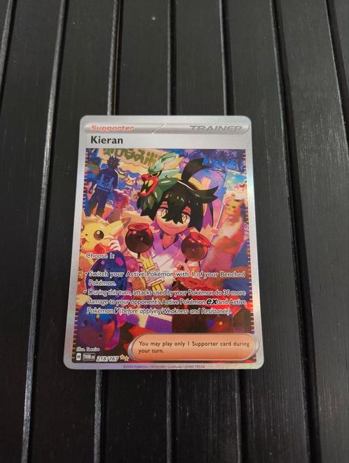 Kieran TWM 218, Hobby en Vrije tijd, Verzamelkaartspellen | Yu-gi-Oh!, Zo goed als nieuw, Losse kaart, Ophalen of Verzenden