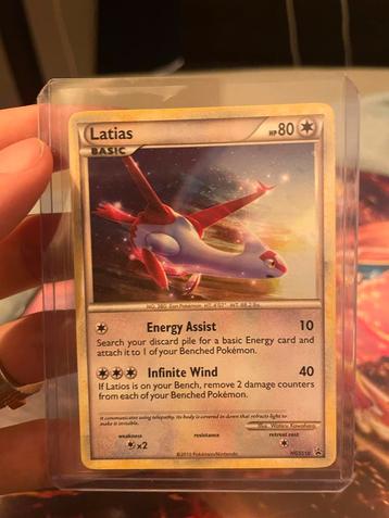 Latias Promo 2010 Pokémonkaart beschikbaar voor biedingen