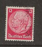 Duitse rijk; 519 Paul van Hindenburg, Verzenden, Duitse Keizerrijk, Gestempeld