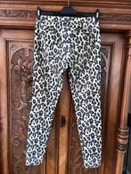 Spijkerbroek in panterprint, maat 30(=38), scotch & Soda, Maat 38/40 (M), Bruin, Ophalen of Verzenden, Zo goed als nieuw