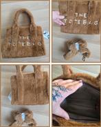 The tote bag, teddy stof camel, Sieraden, Tassen en Uiterlijk, Tassen | Damestassen, Ophalen of Verzenden, Nieuw, Bruin, Handtas
