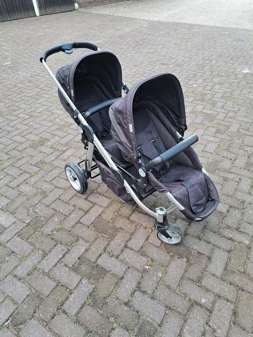 Topmark duo kinderwagen, Kinderen en Baby's, Tweelingen en Meerlingen, Gebruikt, Kinderwagen of Buggy, Ophalen