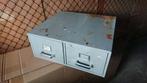 Metalen archieflades – ladeblok met 2 lades + 4 losse lades, Huis en Inrichting, Kasten | Ladekasten, Ophalen, Minder dan 50 cm