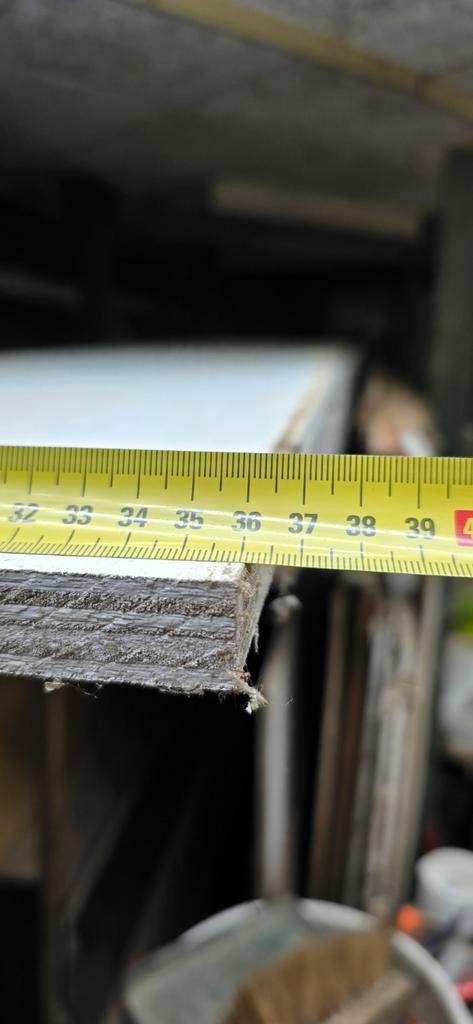 Multiplex stroken en dank red merantie ribben, Doe-het-zelf en Verbouw, Hout en Planken, Nieuw, Overige houtsoorten, 200 tot 250 cm