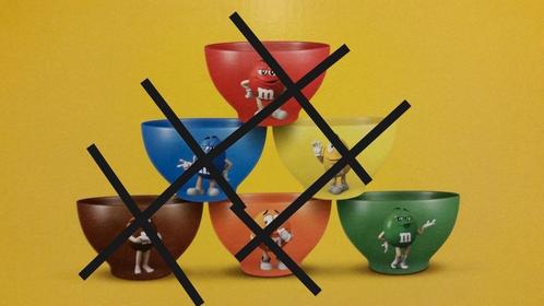 GEZOCHT: M&M's schaal/kom groen ., Huis en Inrichting, Keuken | Servies, Zo goed als nieuw, Kom(men), Overige stijlen, Ophalen