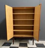 1970 Frantisek boeken kast leg kleding borden kast mahonie, Ophalen, 100 tot 150 cm, Vintage, 50 tot 100 cm