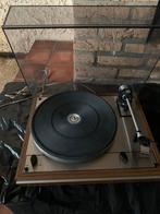 Thorens TD 165 - Vintage Draaitafel Massief Hout, Pitch-regelaar, Platenspeler, Thorens, Zo goed als nieuw