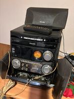 Philips FW-P750 Mini Hifi Systeem, Philips, Gebruikt, Cassettedeck, Ophalen of Verzenden