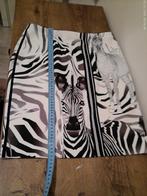 Marccain prachtige rok M wit zwart dierenafbeelding, Kleding | Dames, Rokken, Maat 38/40 (M), Wit, Ophalen of Verzenden, Zo goed als nieuw