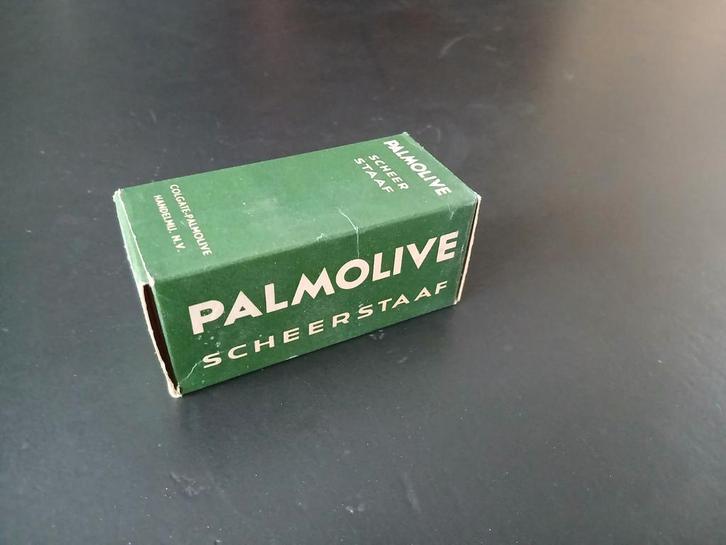 Vintage Palmolive scheerstaaf scheerzeep. 1950 Ongeopend., Antiek en Kunst, Antiek | Keukenbenodigdheden, Ophalen of Verzenden